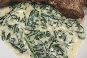 Creamed-Spinach-on-Griddle-Top