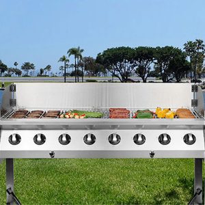 Griddle Top for Costco-NXR-Stainless-Steel-8-burner-Event-Grill